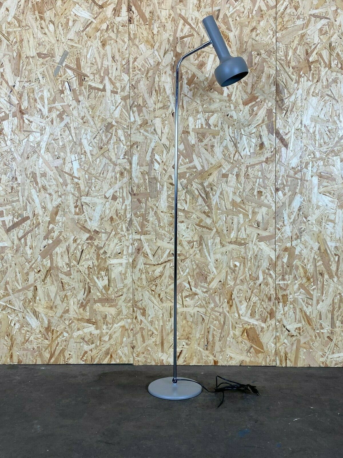 60er 70er Jahre Swisslamps Lampe Leuchte Stehlampe Floor Lamp Metall Space Age photo vinterior