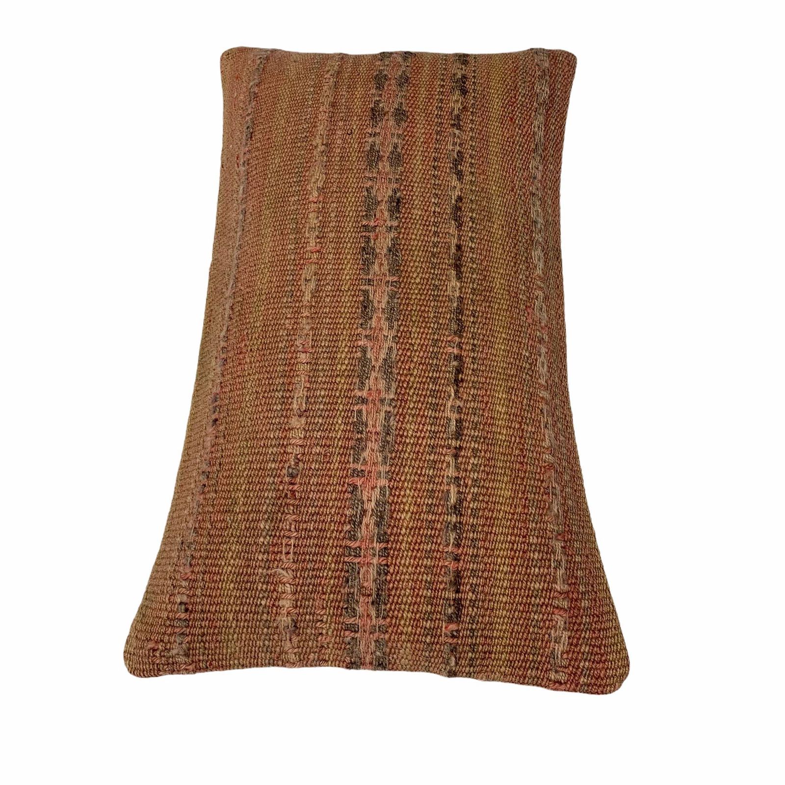 Vintage Turkse Kilim Kussenhoes, 30 X 50 Cm photo Textiel
