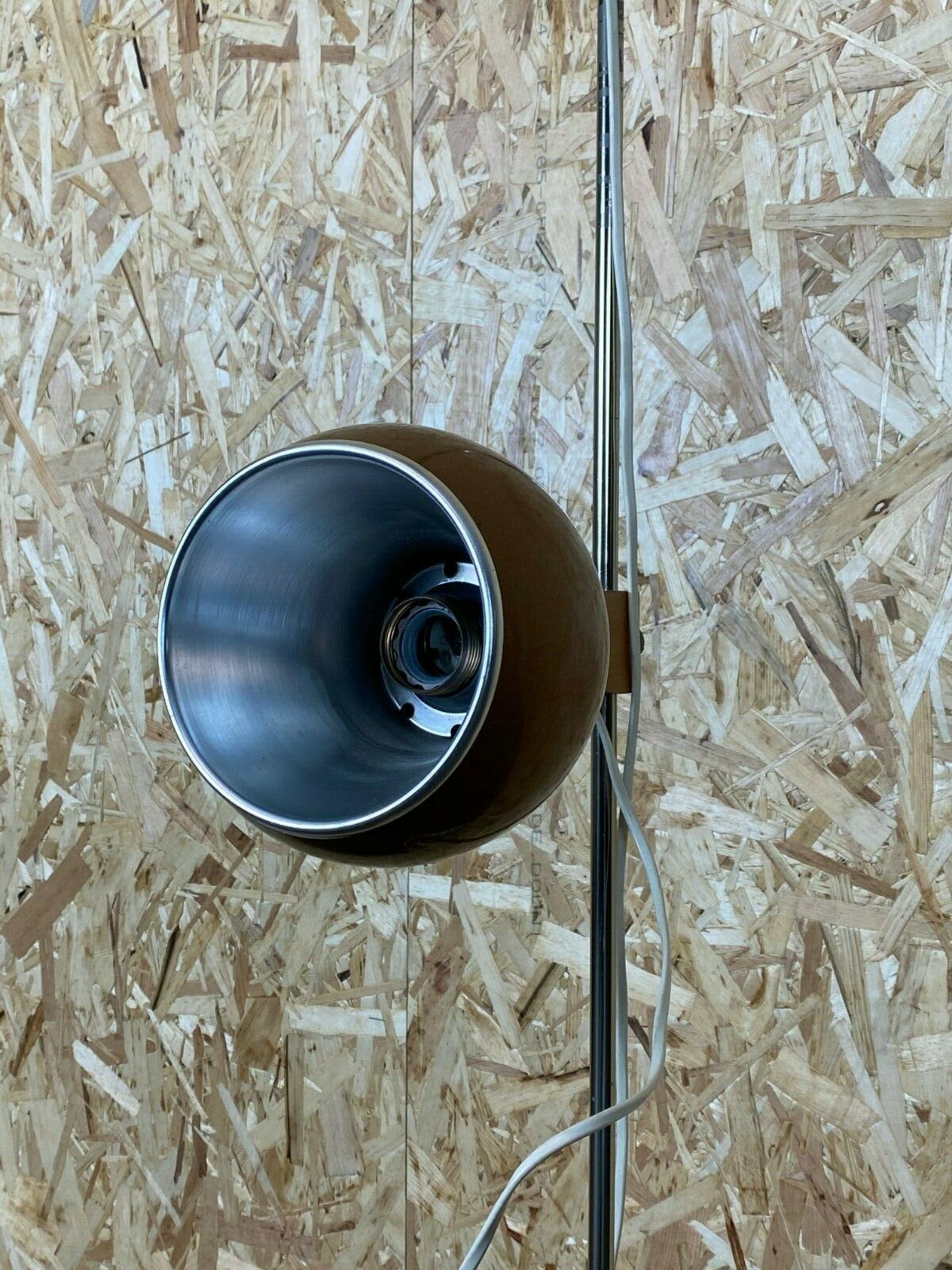 60s 70s Lamp Light Floor Lamp Temde Teak Space Age Design photo vintage
