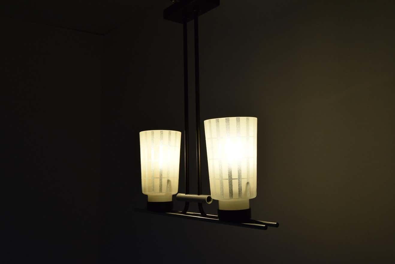 249.0 Mid Century Chandelier/Jilove U Decina,1970's photo