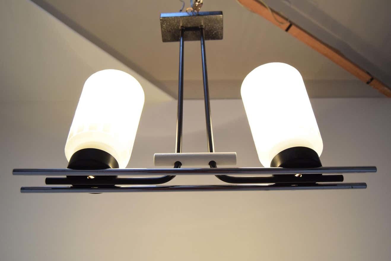 photo vinterior Mid Century Chandelier/Jilove U Decina,1970's