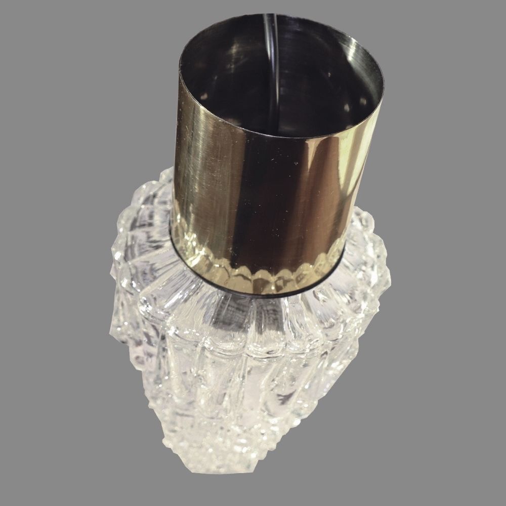 Lighting Gorgeous Hanging Lamp By Helena Tynell For Glashütte Limburg, 1960's photo