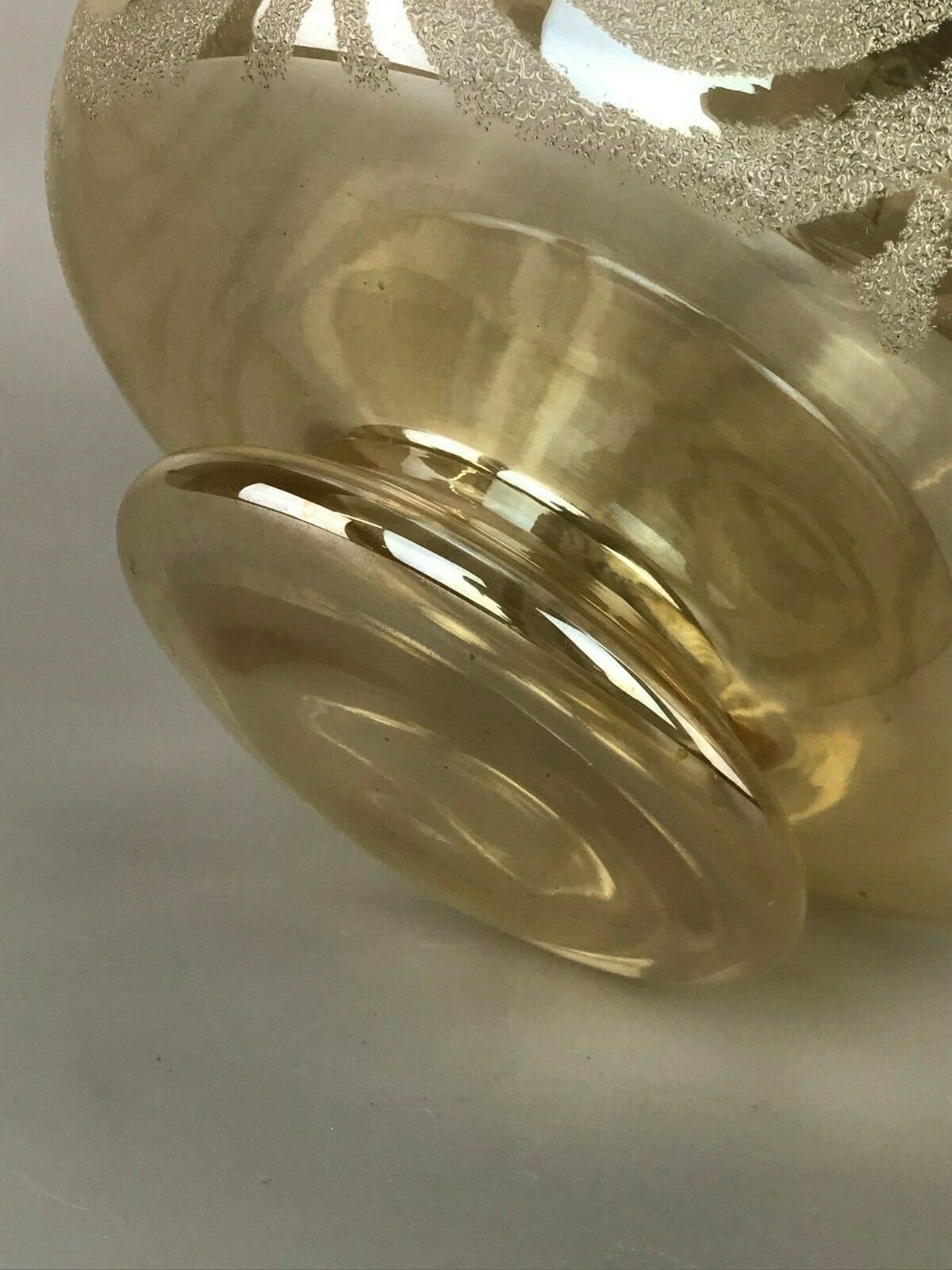 109.0 60s 70s Lamp Hanging Lamp Ball Lamp Bubble Brass Glass Space Age Design photo