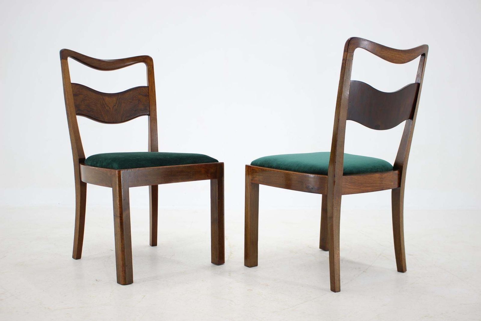 1930s Set Of 4 Art Deco Dining Chairs, Czechoslovakia photo Furniture
