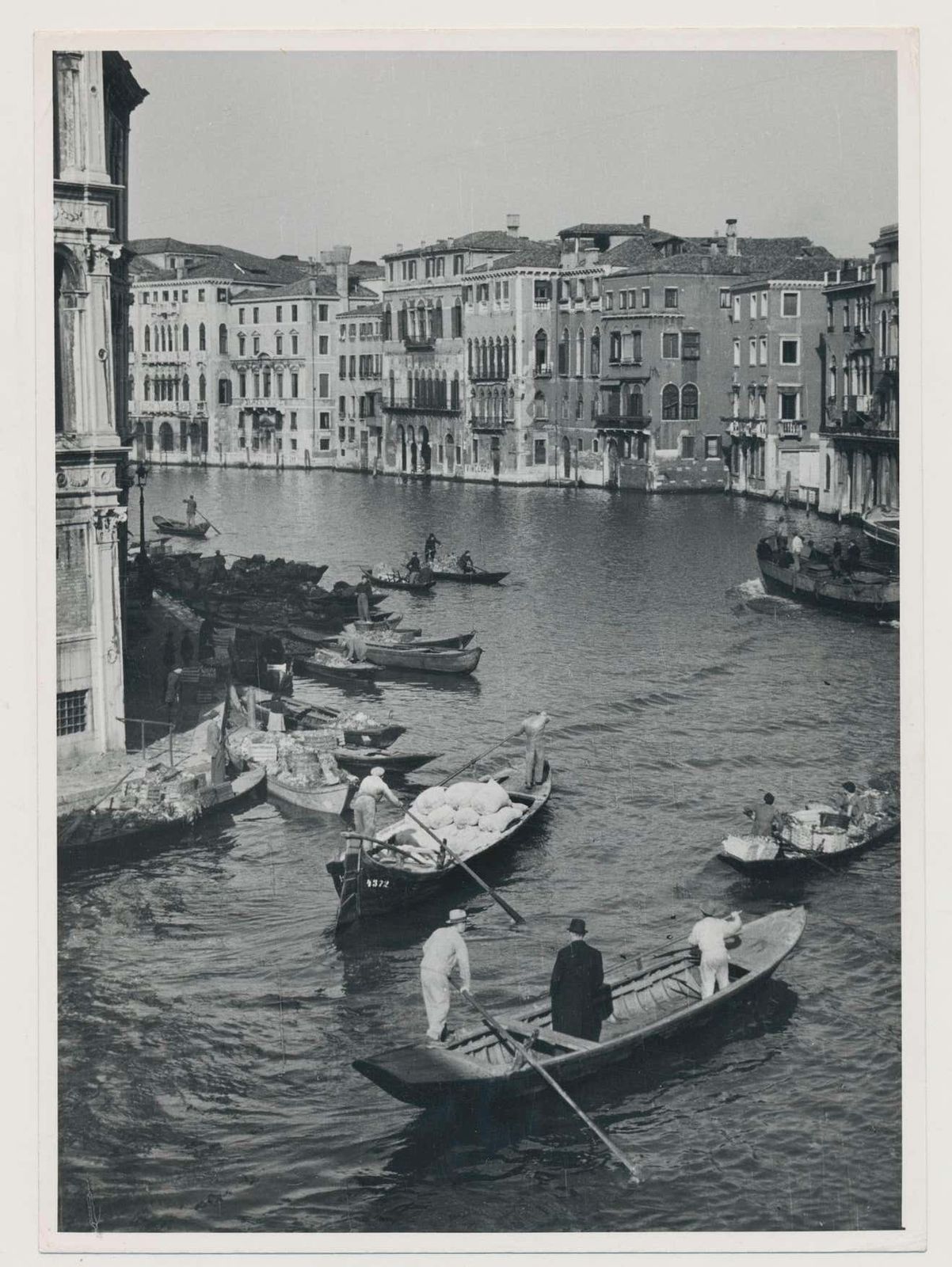 Silver Gelatine Print By Erich Andres, Ca 1950.