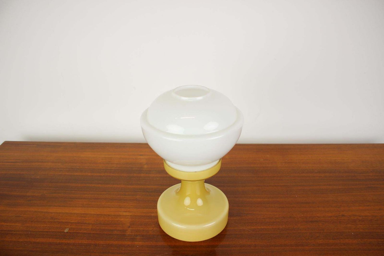All Glass Table Lamp By Valasske Mezirici 1970s photo for sale