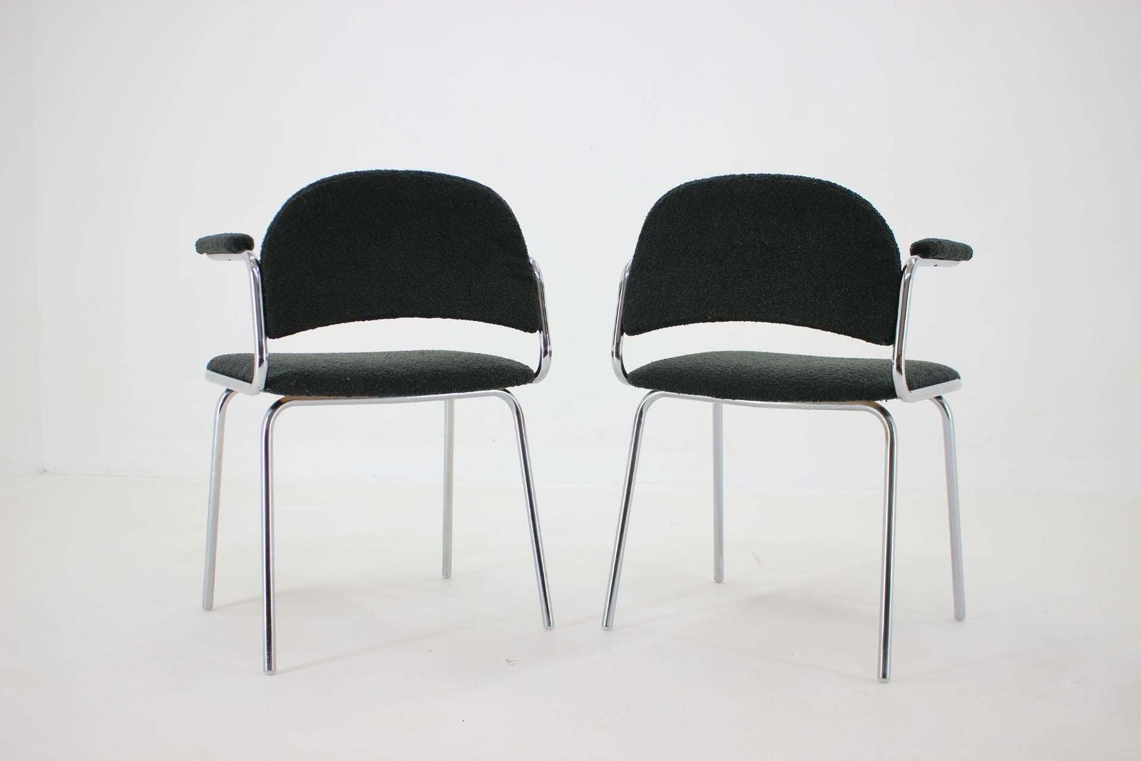 1970s Tubular Design Armchairs, Czechoslovakia photo 356.0