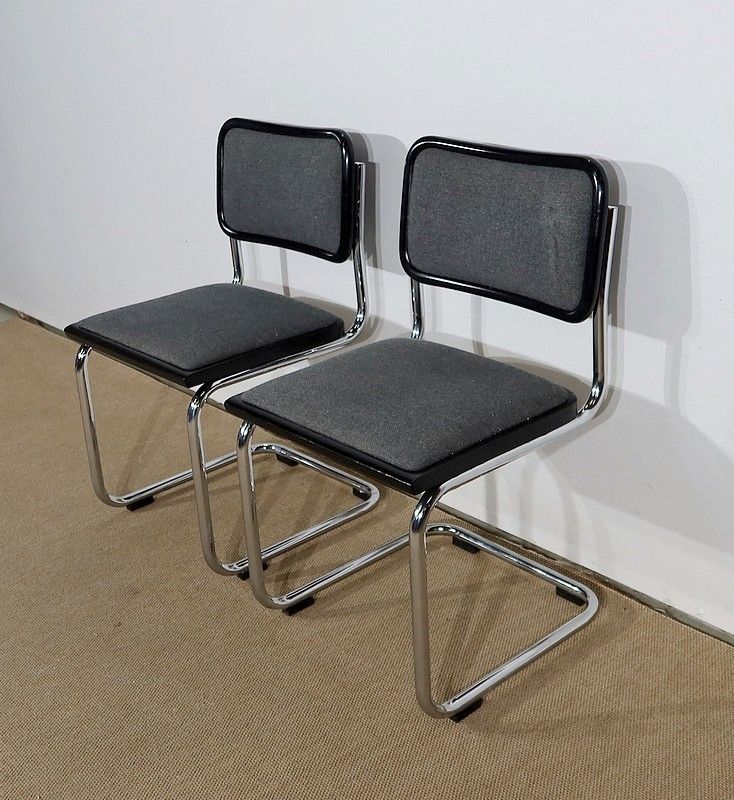 Pair Of Cesca B32 Chairs By M. Breuer, 20th Century photo furniture