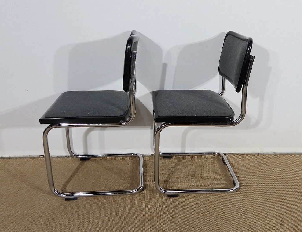 Pair Of Cesca B32 Chairs By M. Breuer, 20th Century photo 1730.4