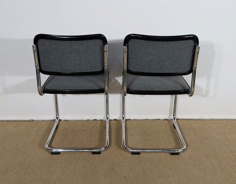 Pair Of Cesca B32 Chairs By M. Breuer, 20th Century photo vinterior