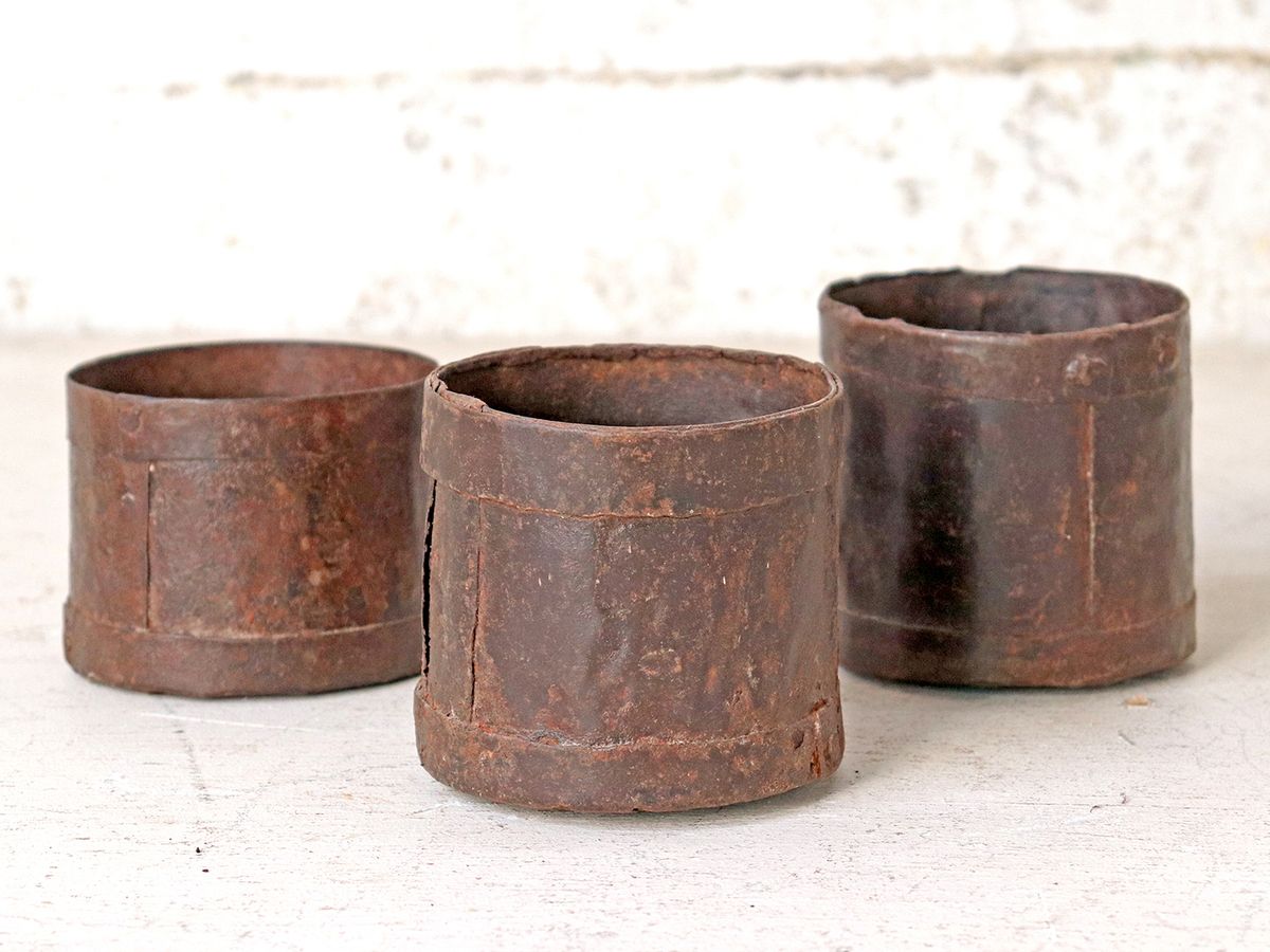 Traditional Measuring Tins (Medium   Set Of 3) photo for sale