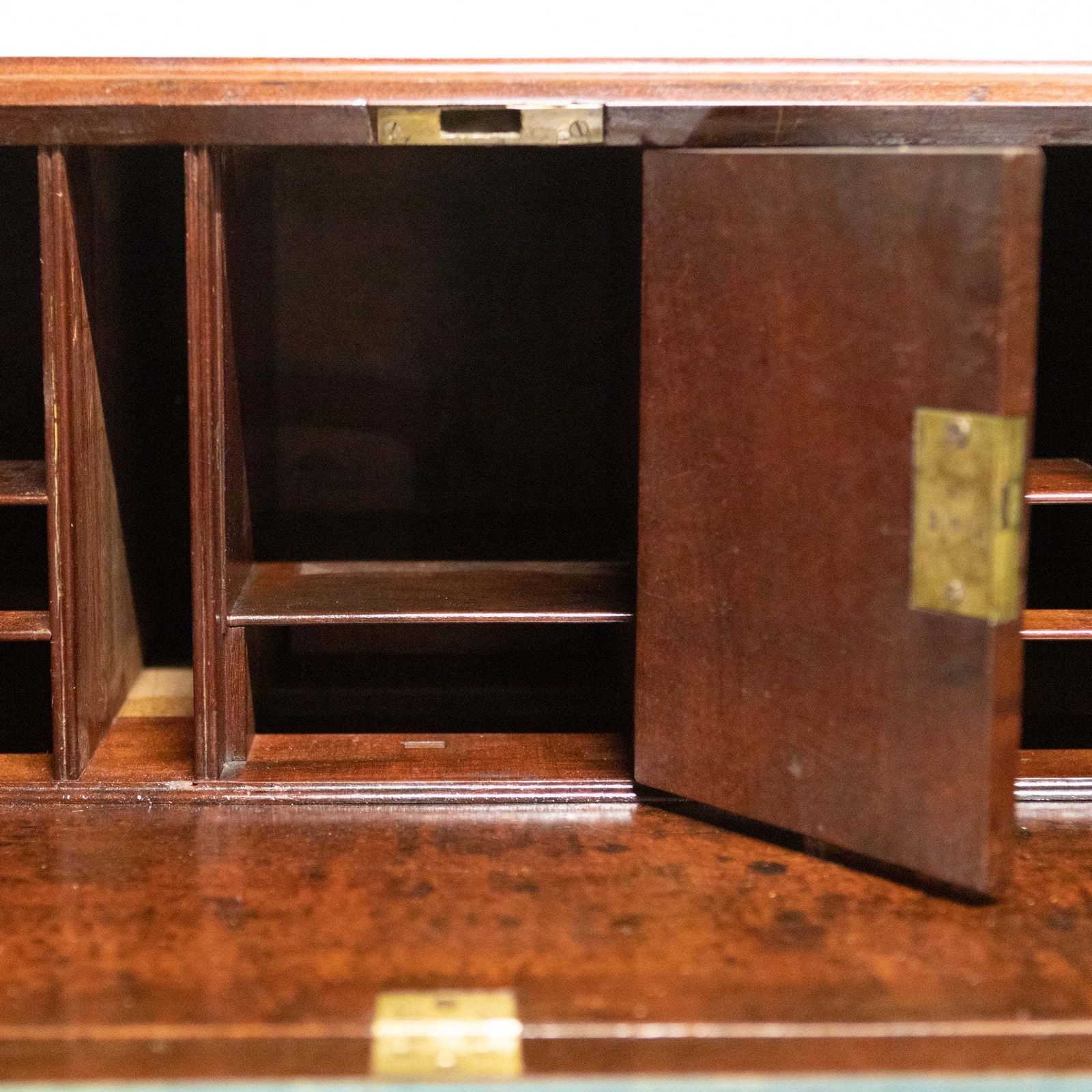Antique Georgian Regency Mahogany Bureau | Writing Desk photo Furniture