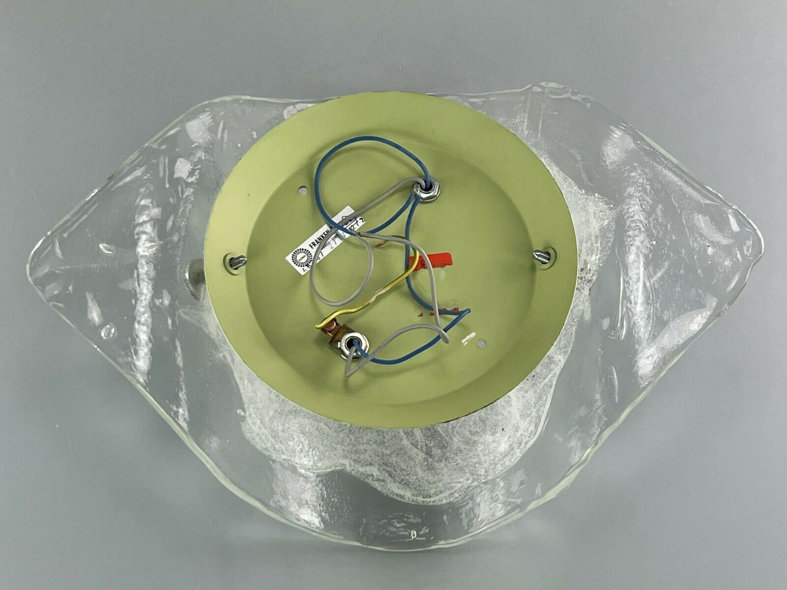 60s 70s Lamp Light Wall Lamp Kalmar Franken Carlo Nason Ice Glass 60s photo buy