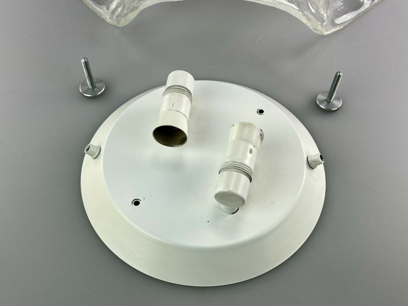 Lighting 60s 70s Lamp Light Wall Lamp Kalmar Franken Carlo Nason Ice Glass 60s photo