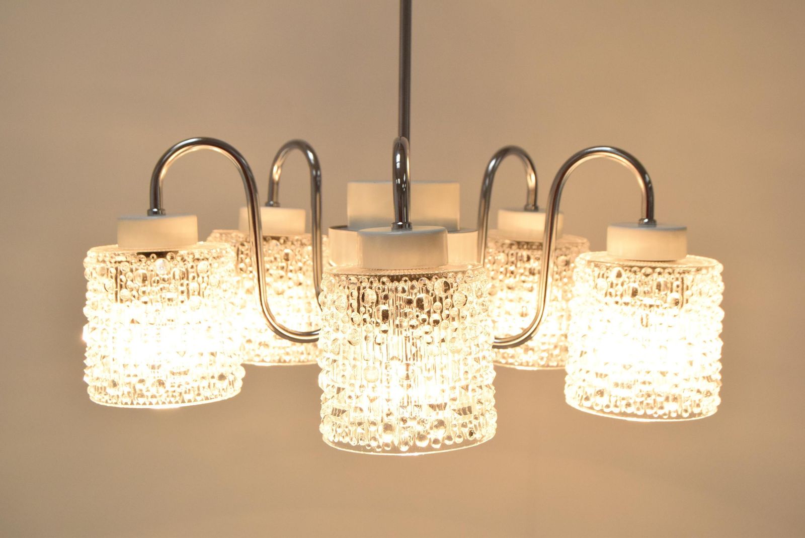 Mid Century Chandelier By Lidokov,1960's. photo buy