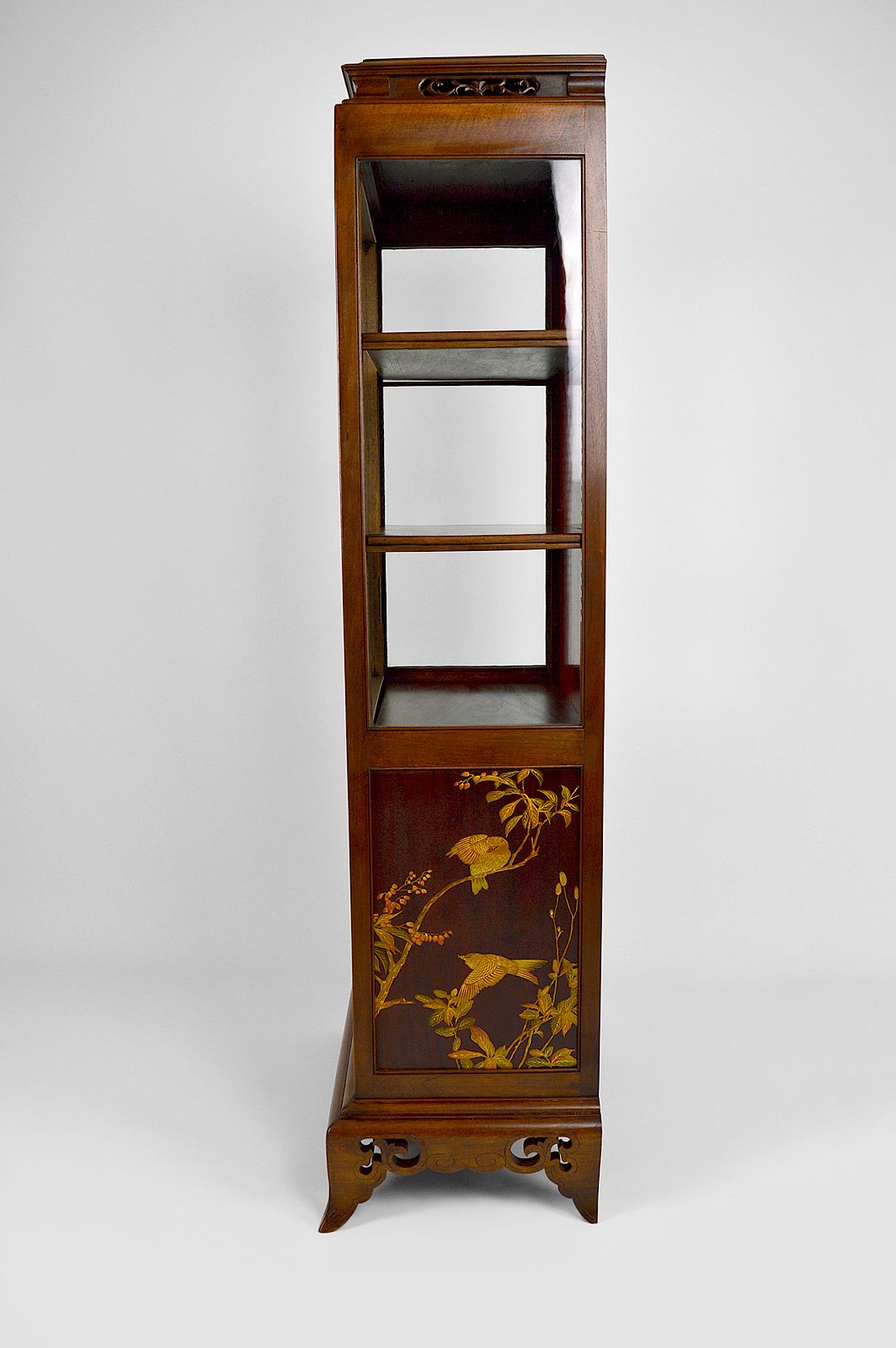 Japanese Showcase With Inlaid Panels, Attributed To Perret And Vibert, Circa 1880 photo 5800.0