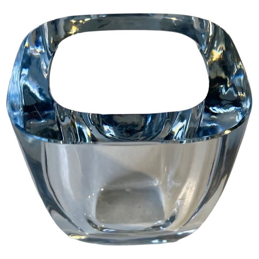 Art Deco Glass Vase By Asta Stromberg For Strombergshyttan, 1930s