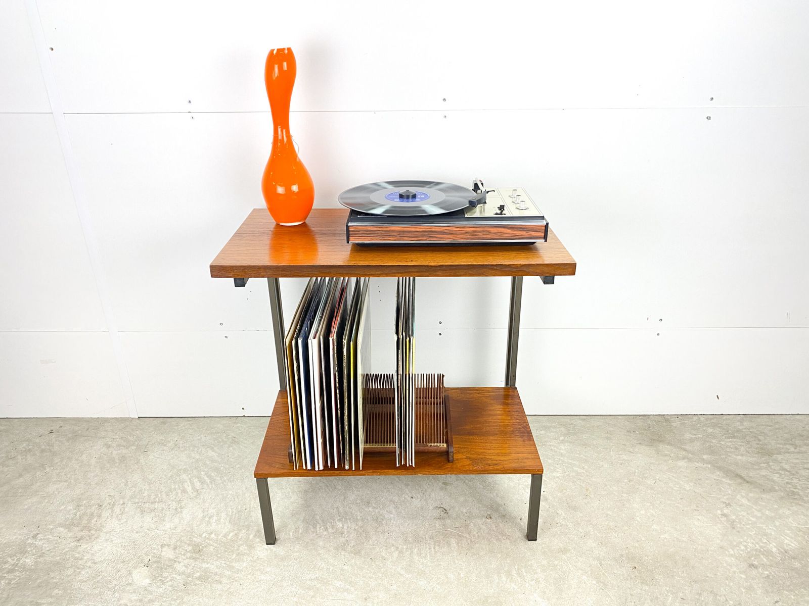 Vintage Record Player Table