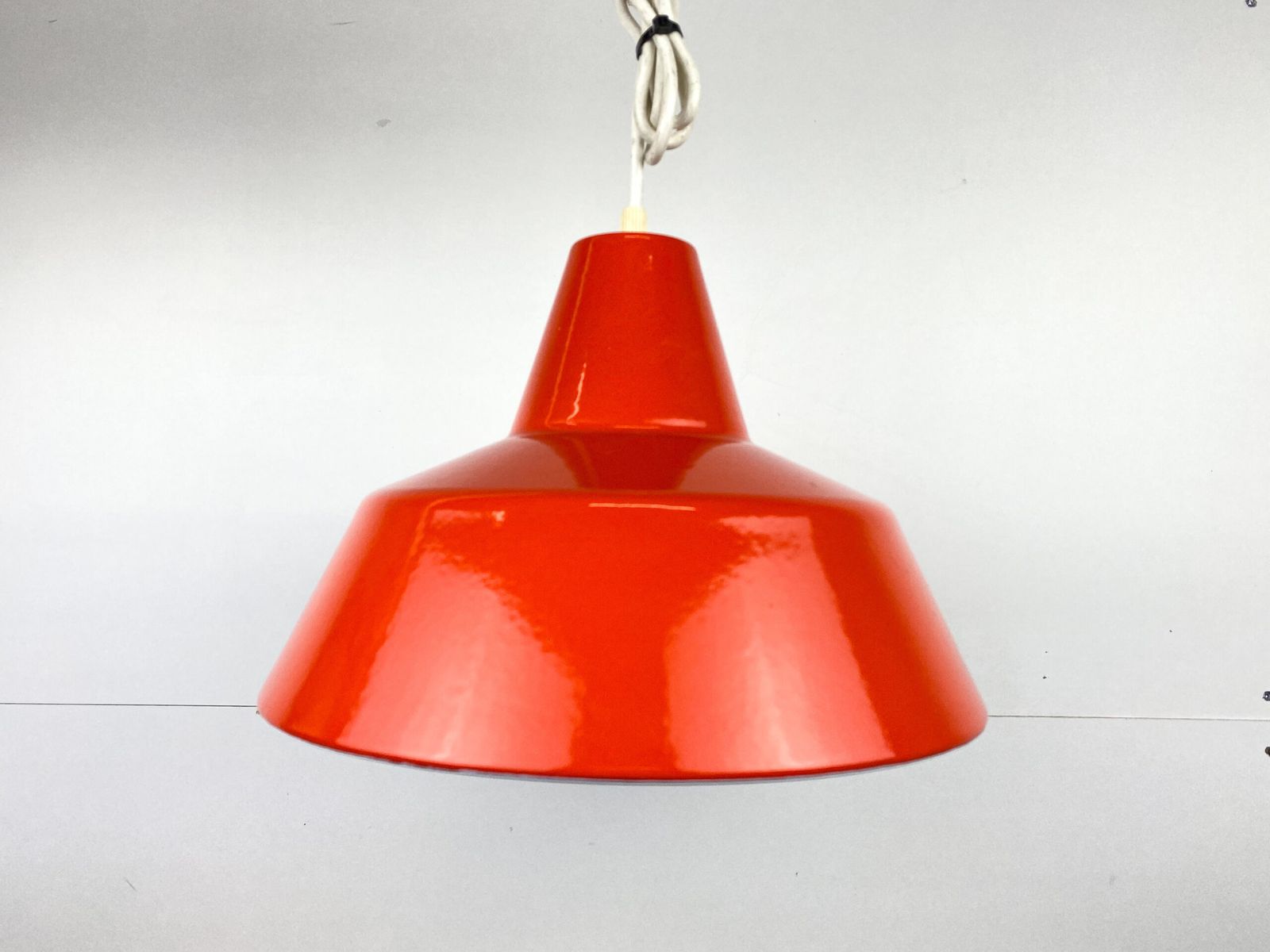 Set Of 2 Original 1960s Louis Poulsen Ceiling Lamps