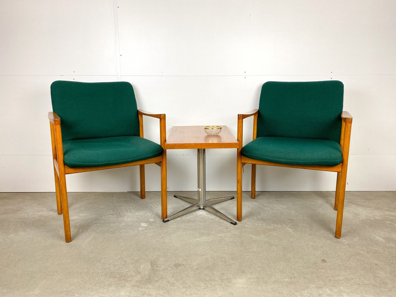 Armchair By Grete Jalk With Green Upholstery photo furniture