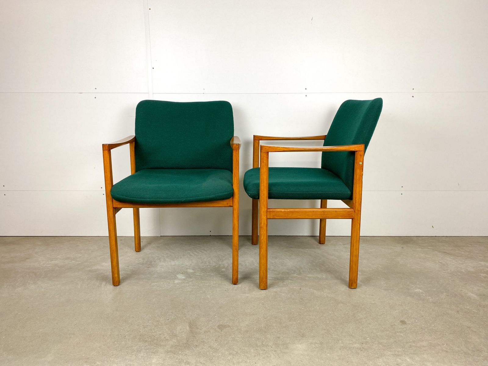 Armchair By Grete Jalk With Green Upholstery photo 251.0