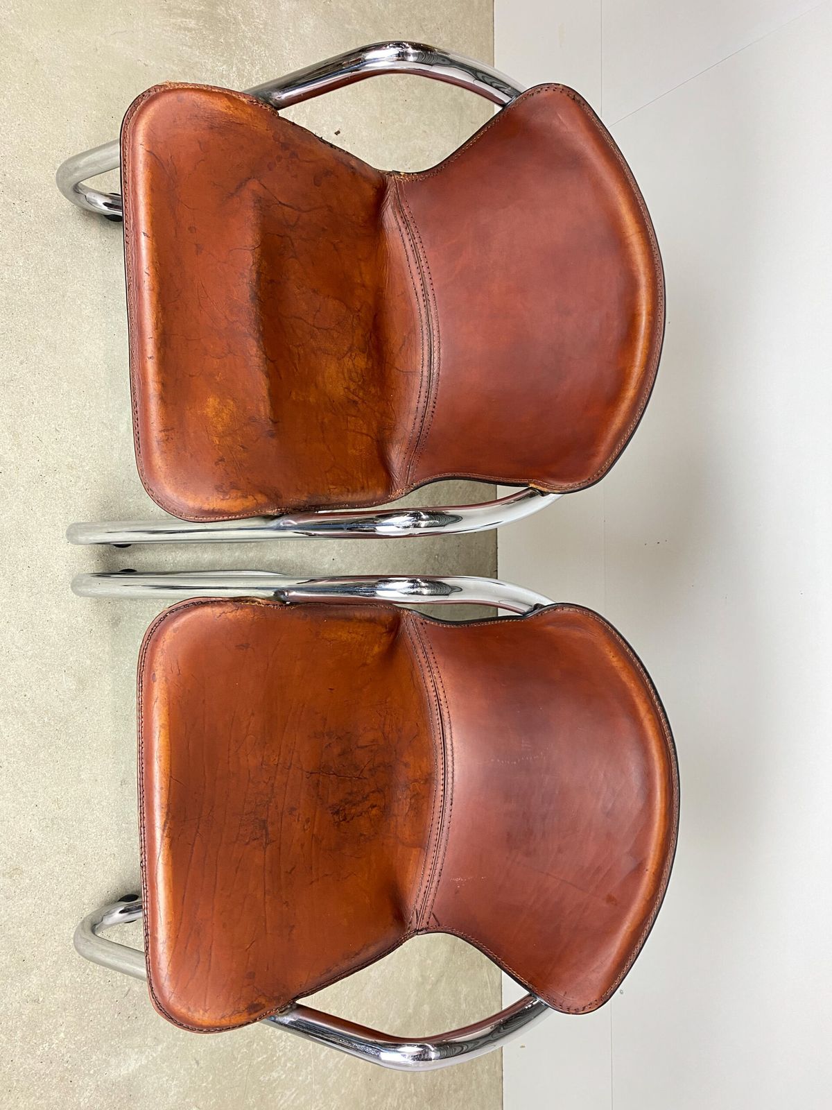 Set Of 2 Original Metaform Designer Chairs, 1970s photo vinterior