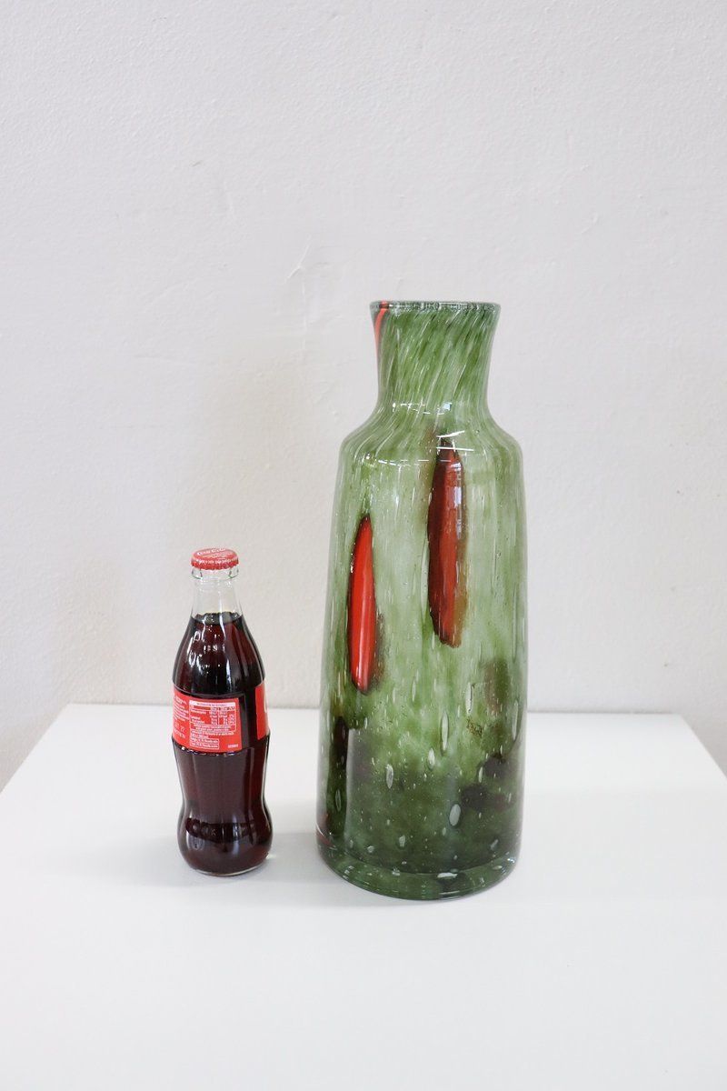 Large Italian Murano Glass Vase 1960s photo furniture