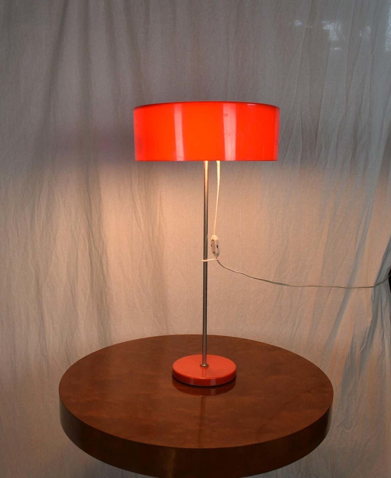 Mid Century Space Age Table Lamp By Kamenicky Senov, Czechoslovakia, 1970's photo for sale