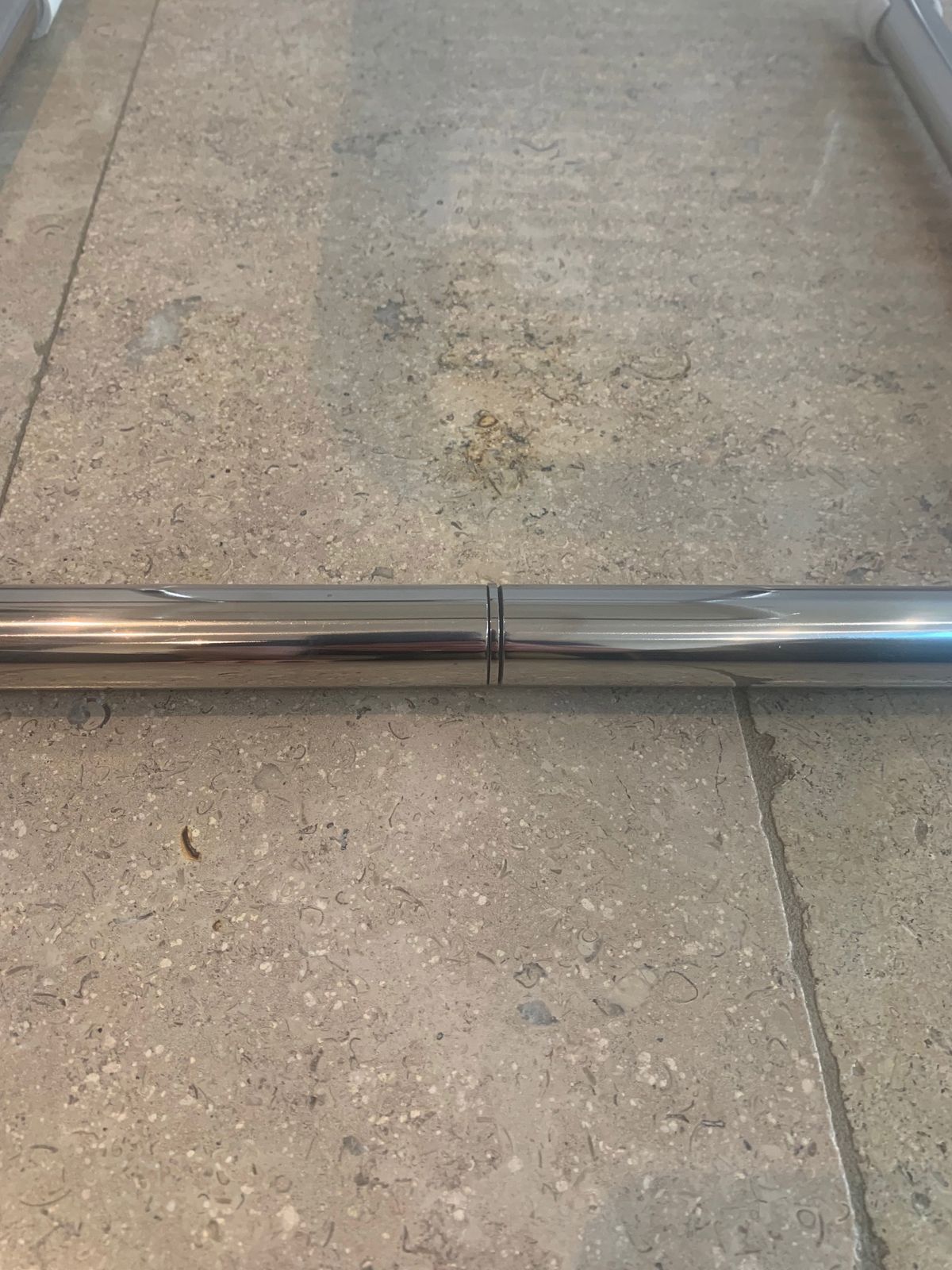Vintage Chrome Stool By Knoll Bauhaus Style Designed By Andre Dupre 1970s photo Furniture