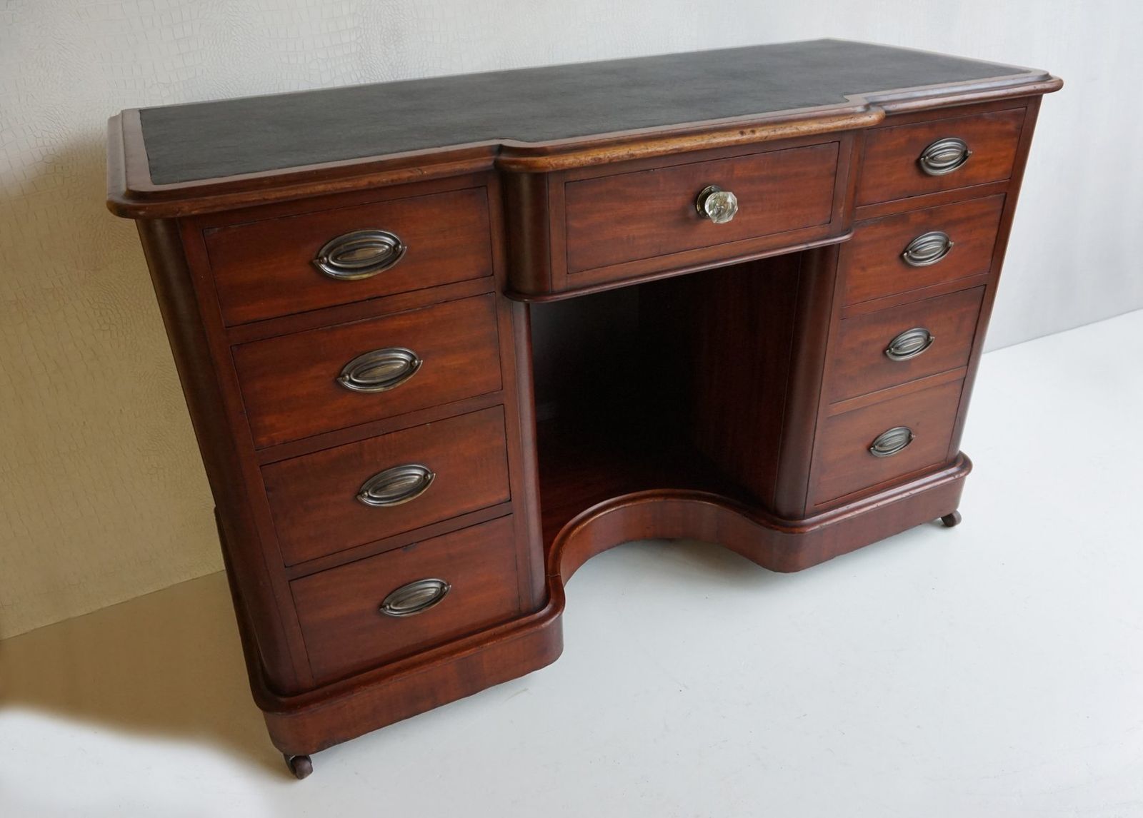 photo buy Antique Mahogany Desk Or Dressing Table