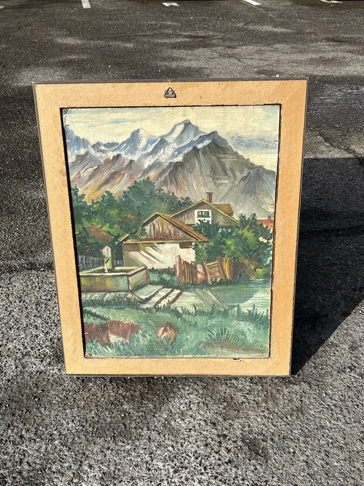 Horse Oil Painting, Signed P Wolf photo 475.0