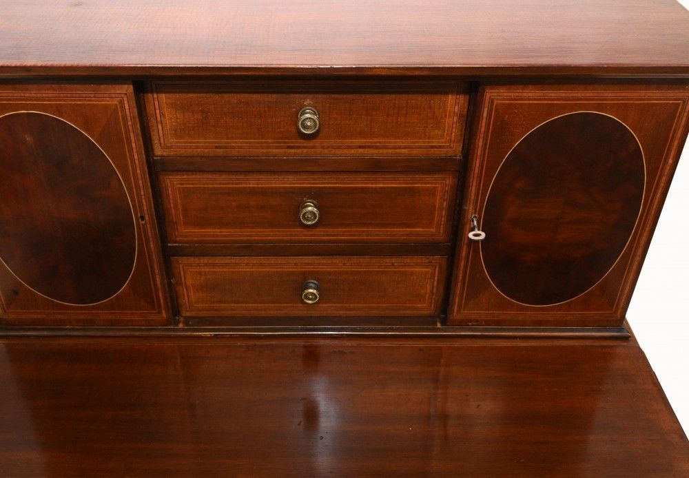 Victorian Ladies Writing Desk Mahogany Bureau 1900 photo furniture