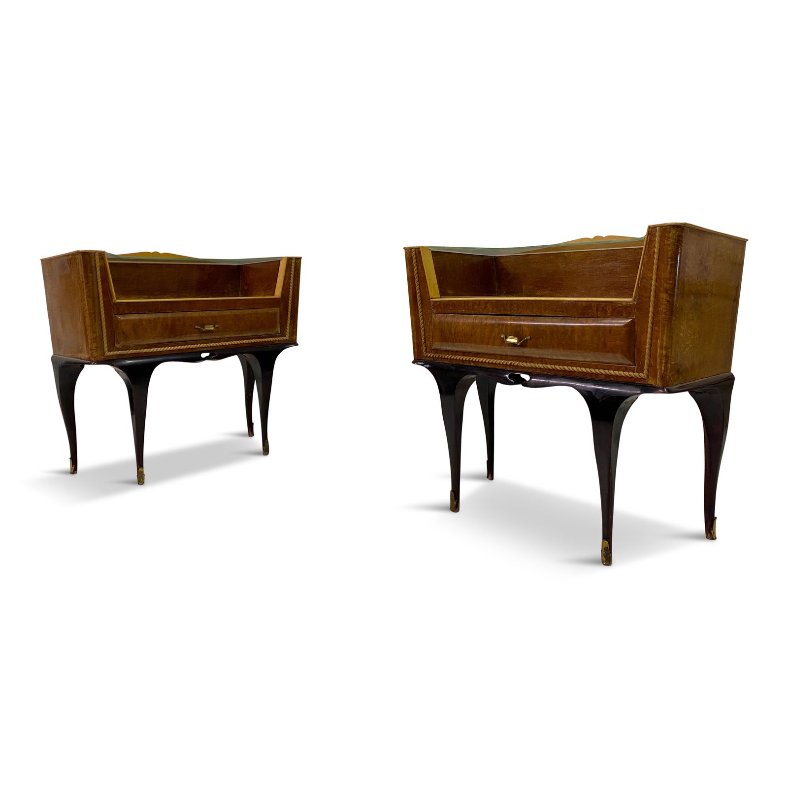 Pair Of 1960s Italian Bedside Tables