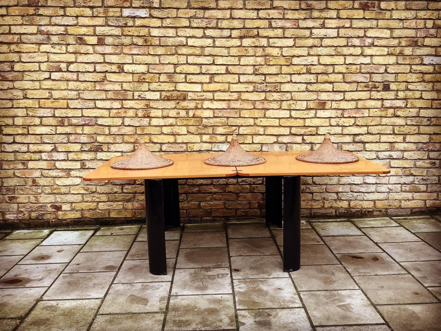 1980’s Extendable Dinning Table photo for sale