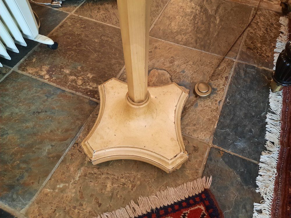 1920s Torchere Vase Standard Lamp photo vinterior