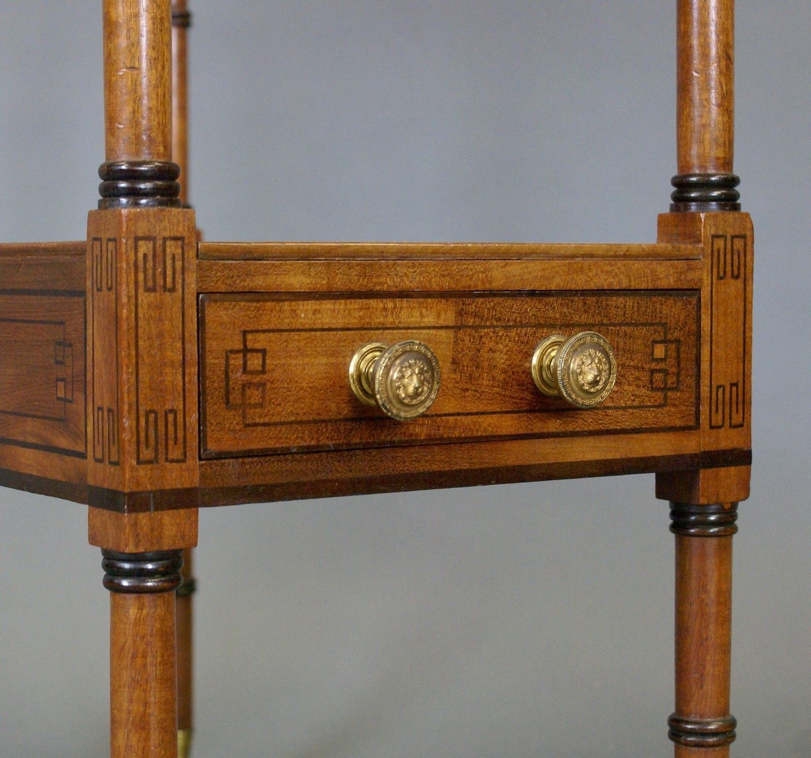 Rare Regency Mahogany Canterbury photo furniture