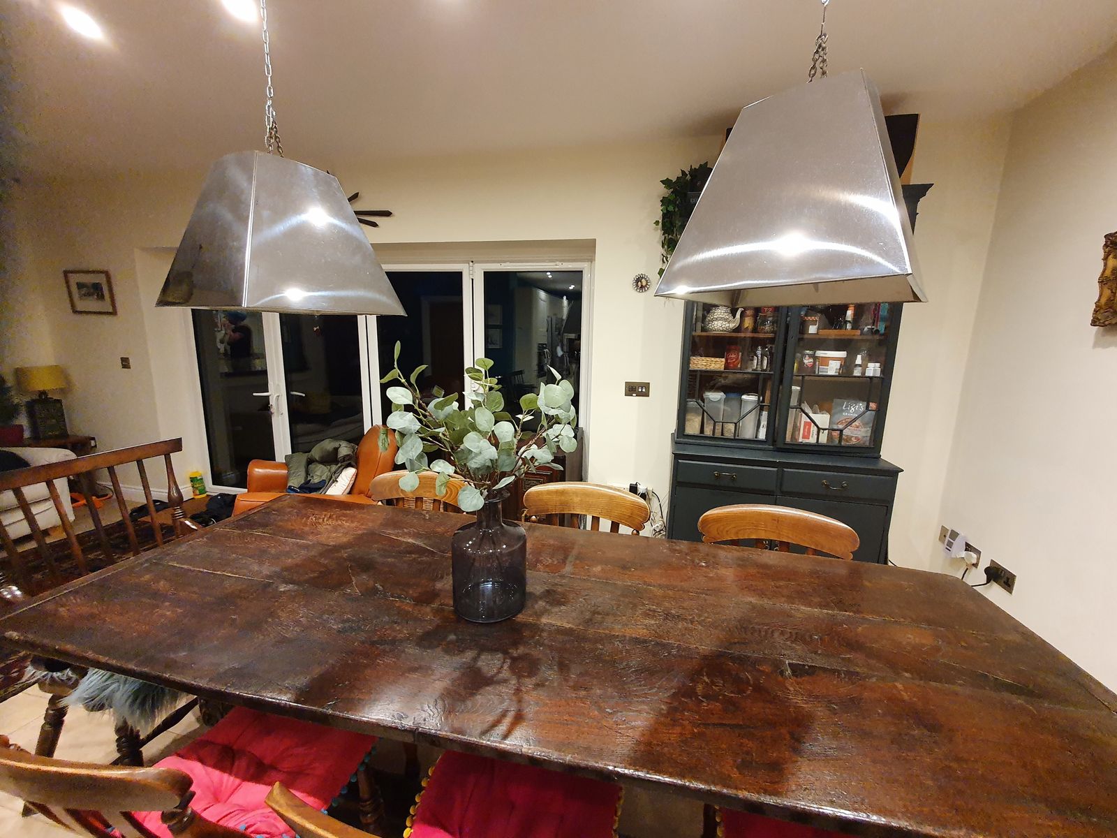 Pair Of Mid 20th Century Chrome Shades photo for sale