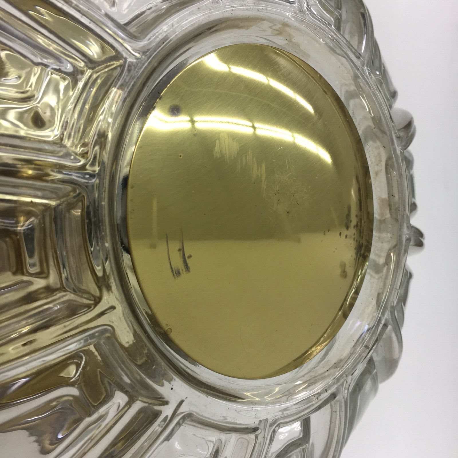 Limburg Glashutte Wandlamp / Plafondlamp, Jaren 1970 photo 283.96