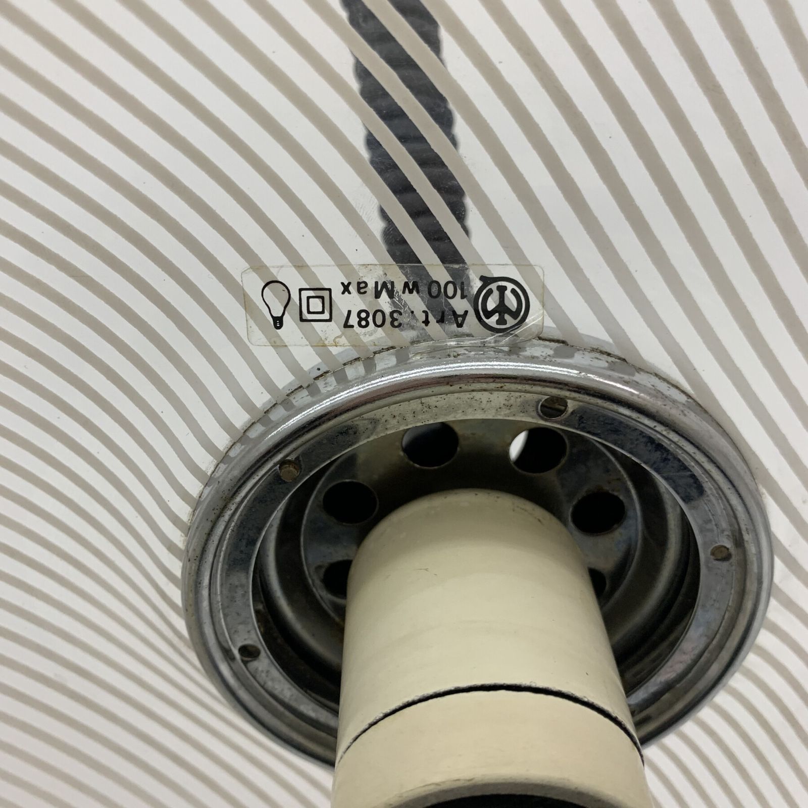 Post Modern Iguzzini Guzzini Italian Design Hanging Lamp, 1970’s photo Lighting