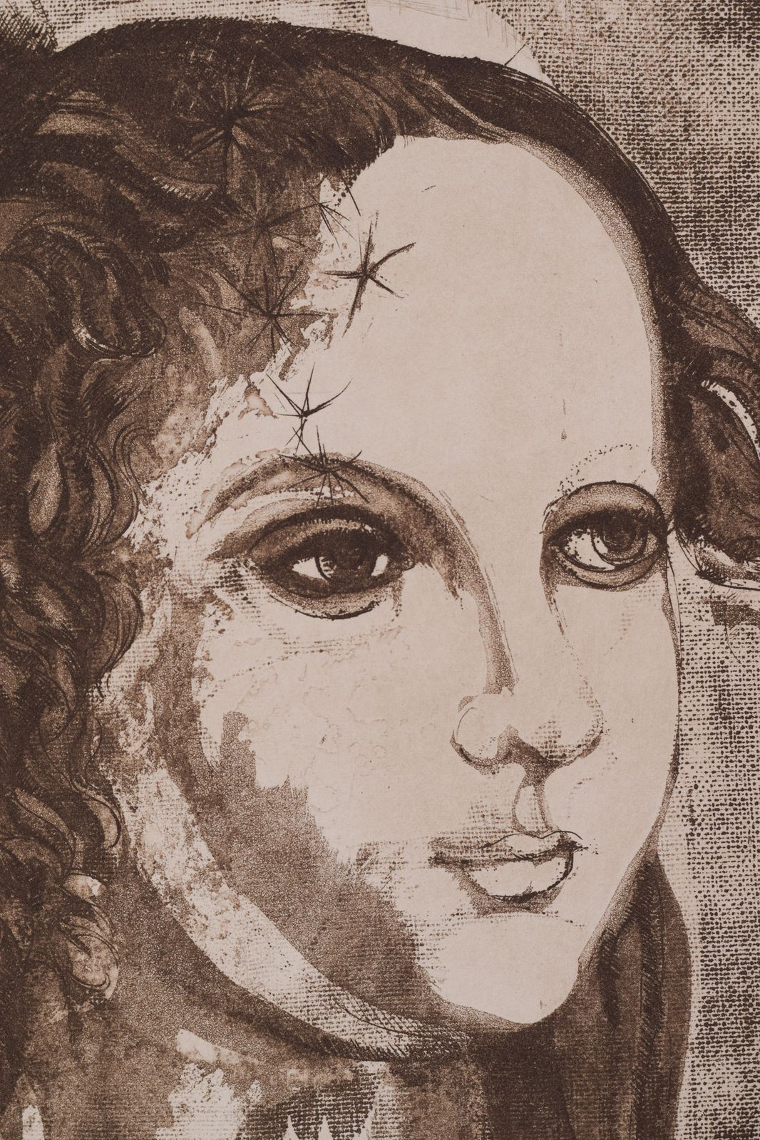 Maria Assumpció Raventós I Torras – Gesigneerde Portretgravure, Gelimiteerde Oplage photo for sale