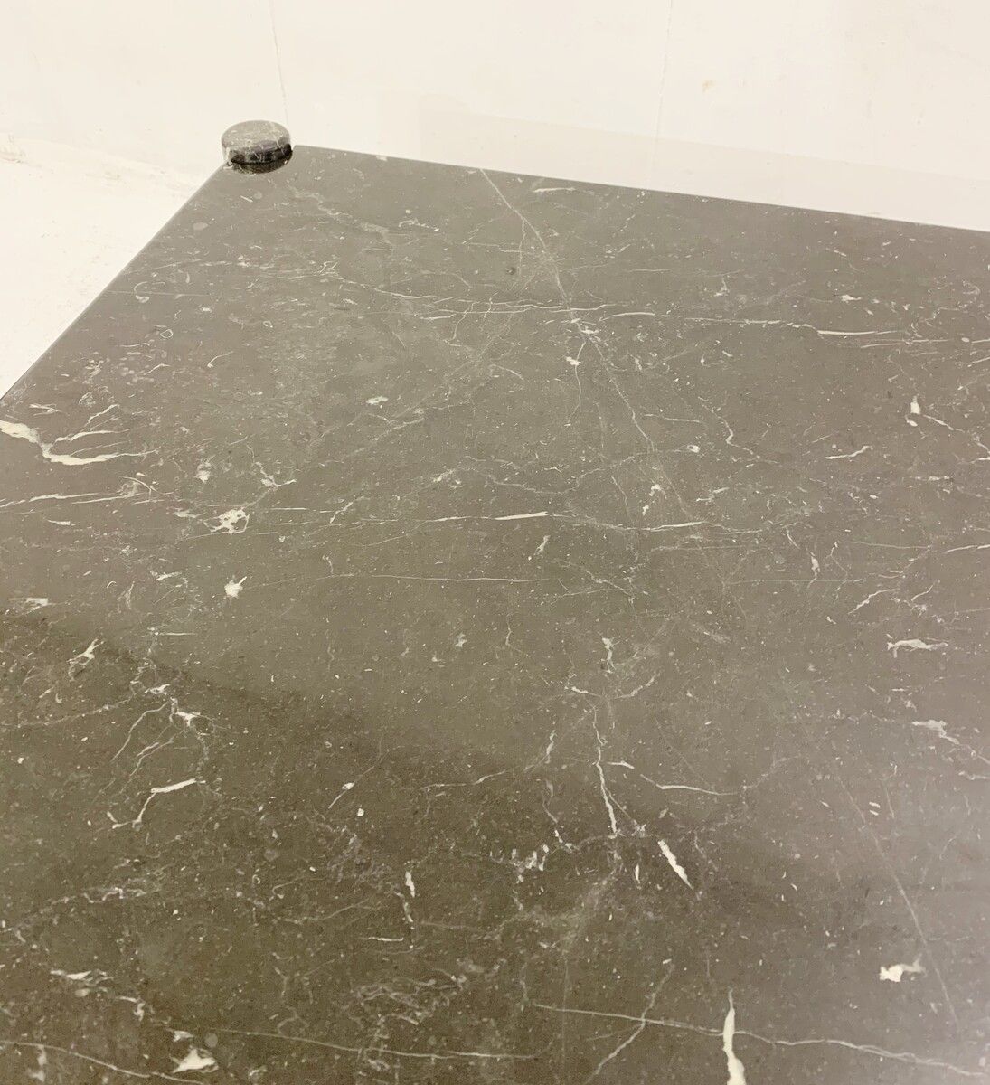 1970's Mid Century Black Marble Coffee Table photo 4935.0