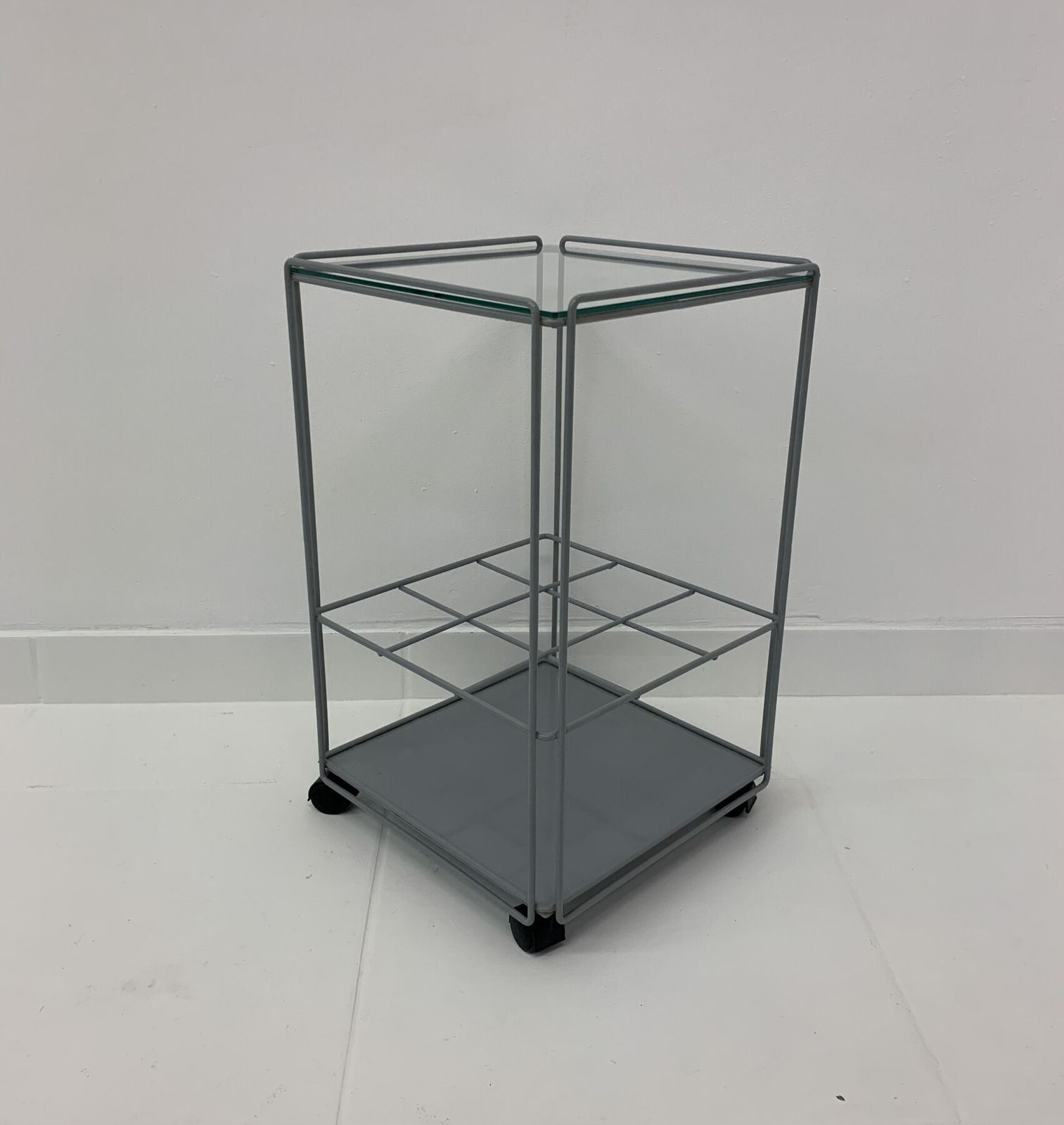 Max Sauze For Atrow ‘Isocele’ Bar Cart Side Table 1970’s
