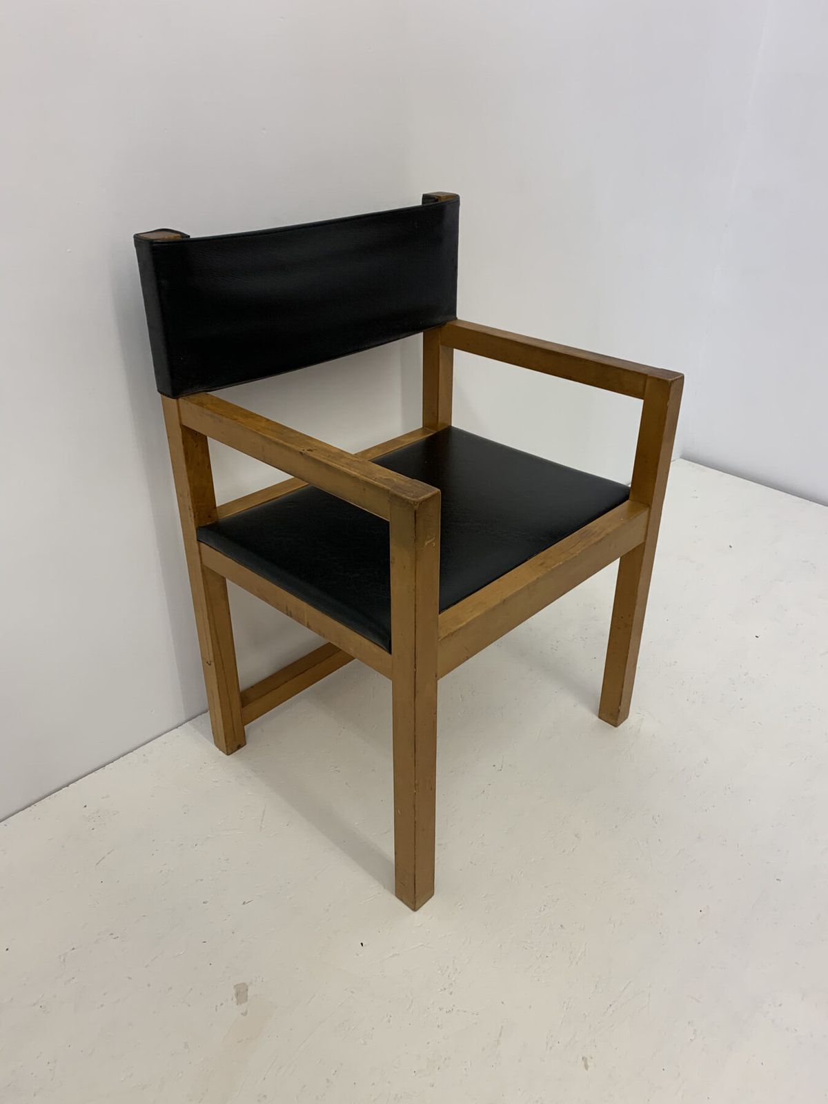 Rare Hein Stolle Cubist Chair , 1950’s photo furniture