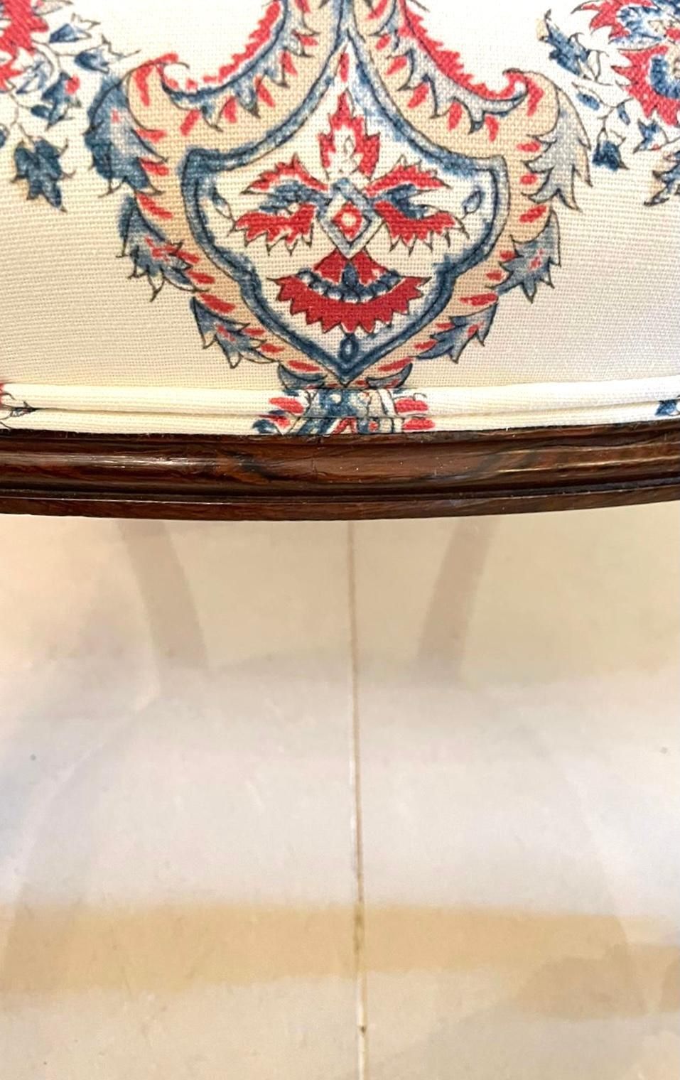 Antique Victorian Quality Rosewood Side Chair photo 995.0