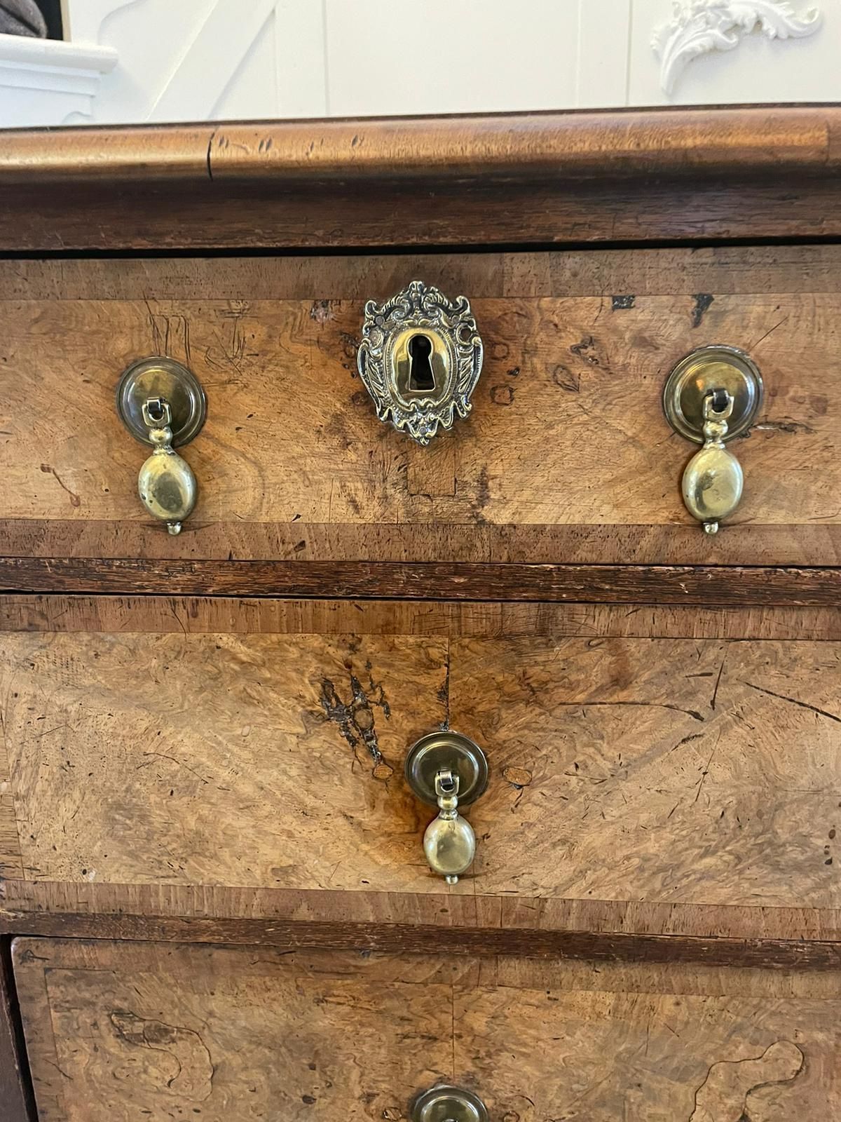 Antique George I Quality Walnut Chest Of Drawers photo 2950.0