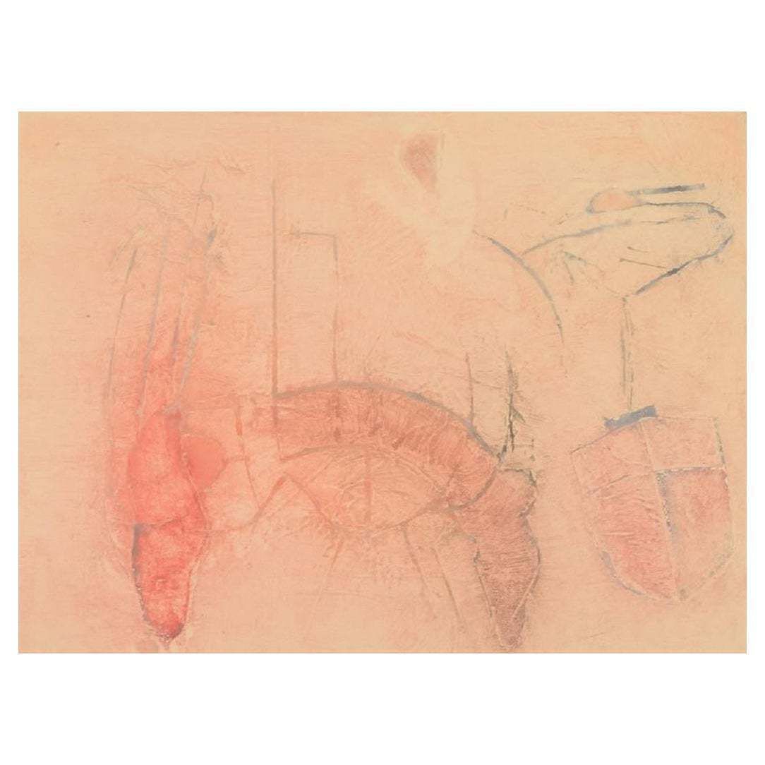 Selma Daffre  Listed Brazilian Artist  Collograph On Paper  Linhas