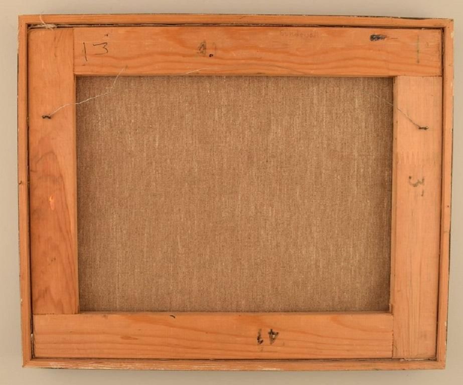 Sven Inge Höglund  Oil On Canvas  Abstract Composition  1960s/70s photo 524.0