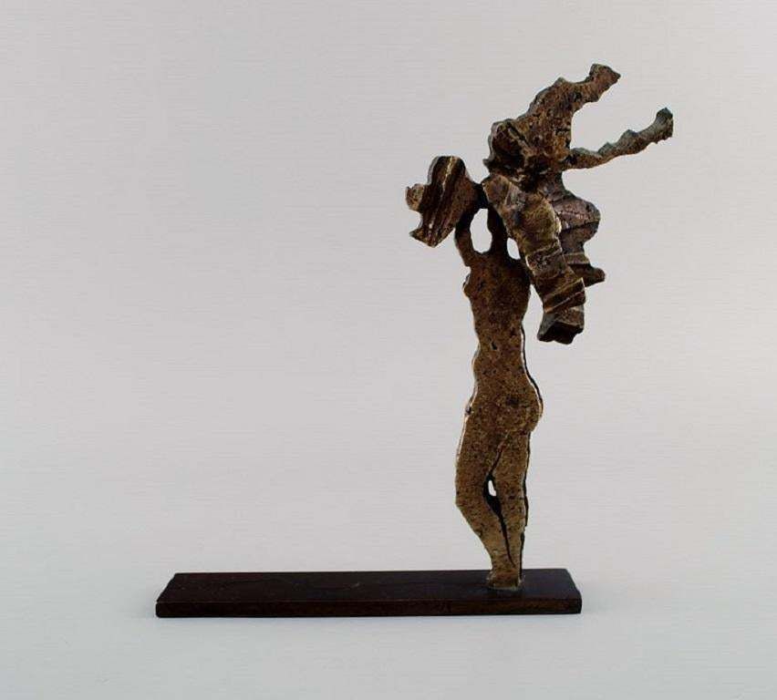 V.V.A, French Bronze Sculptor, Abstract Bronze Sculpture, Edition 1/8