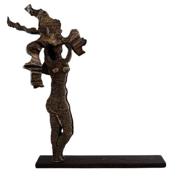 V.V.A, French Bronze Sculptor, Abstract Bronze Sculpture, Edition 1/8 photo furniture