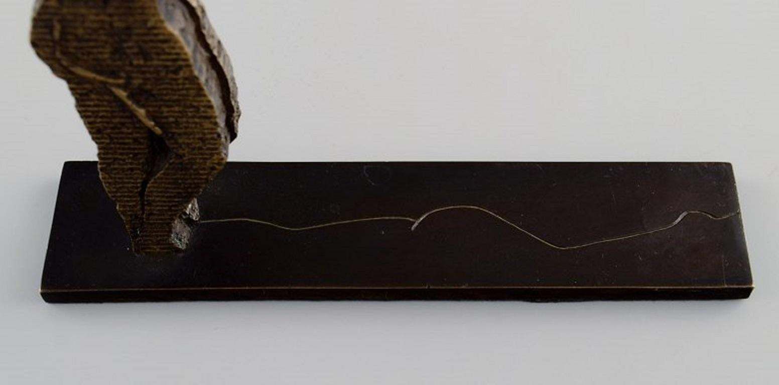 V.V.A, French Bronze Sculptor, Abstract Bronze Sculpture, Edition 1/8 photo vinterior